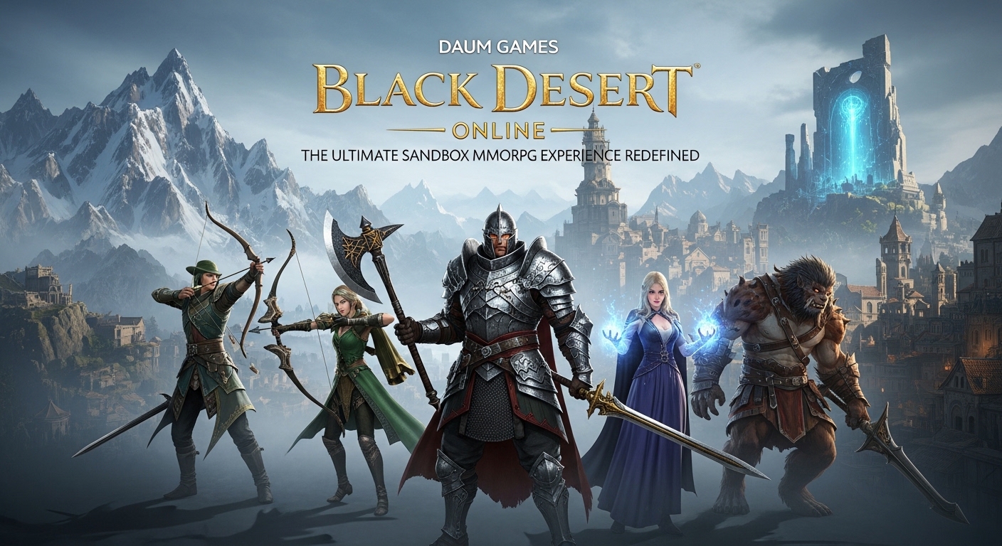 Daum Games Black Desert: The Ultimate Sandbox MMORPG Experience Redefined
