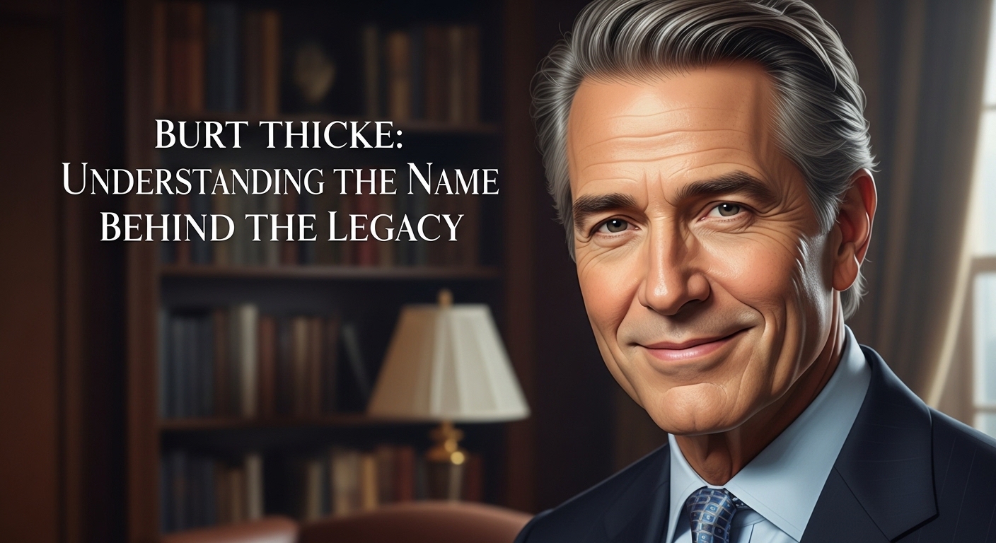 Burt Thicke: Understanding the Name Behind the Legacy