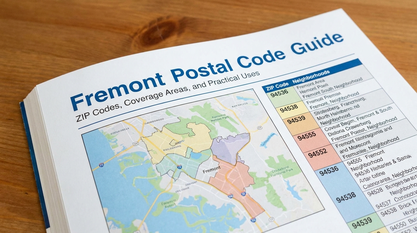Postal Code Fremont  Guide: ZIP Codes, Coverage Areas, and Practical Uses