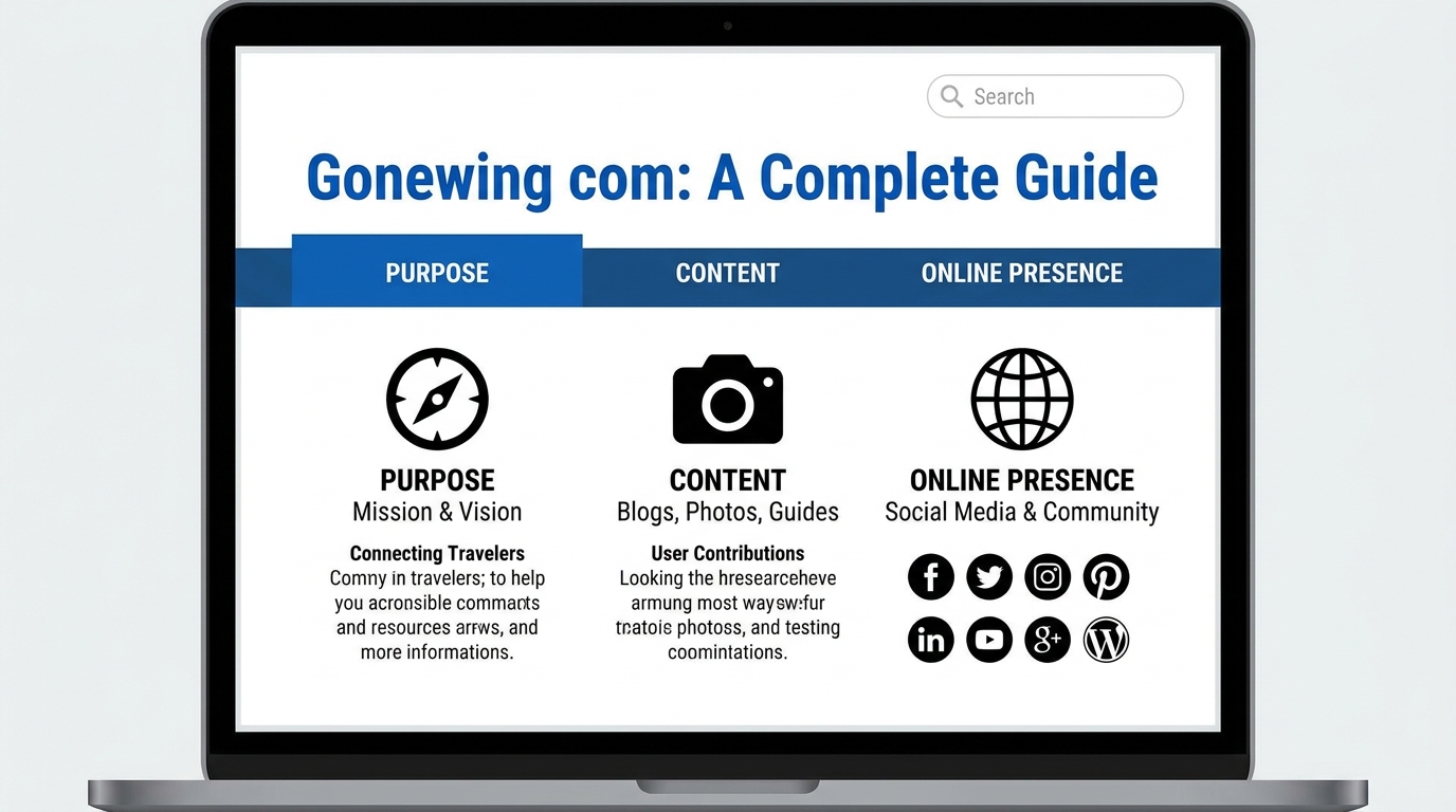 Gonewing com: A Complete Guide to Its Purpose, Content, and Online Presence